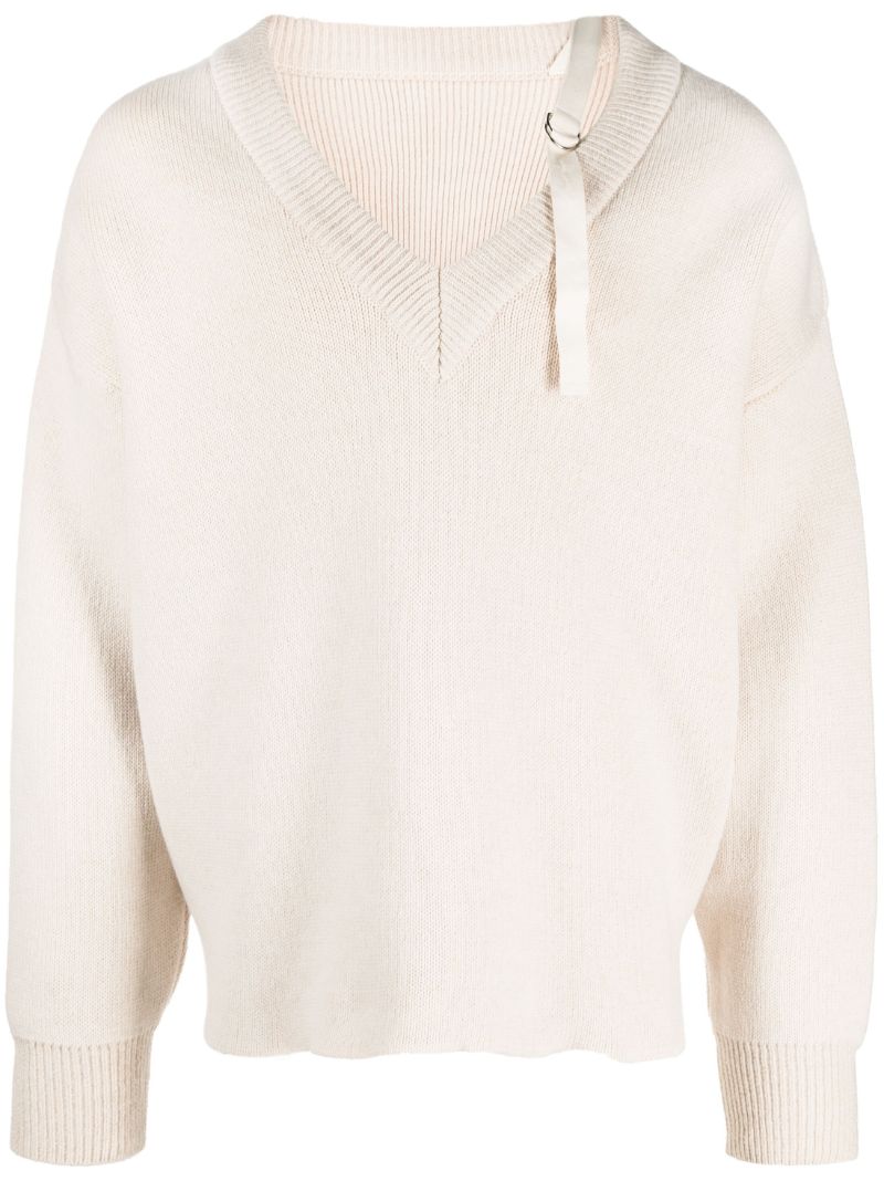 Neutral La Maille Sargas Sweater