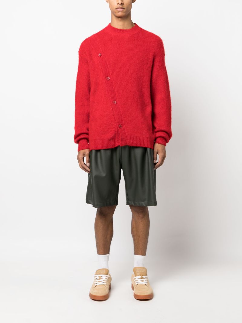Red Pau Knitted Cardigan