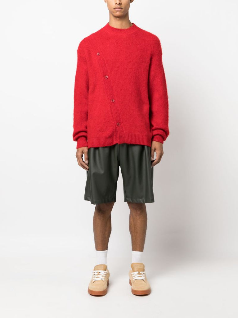 Red Pau Knitted Cardigan