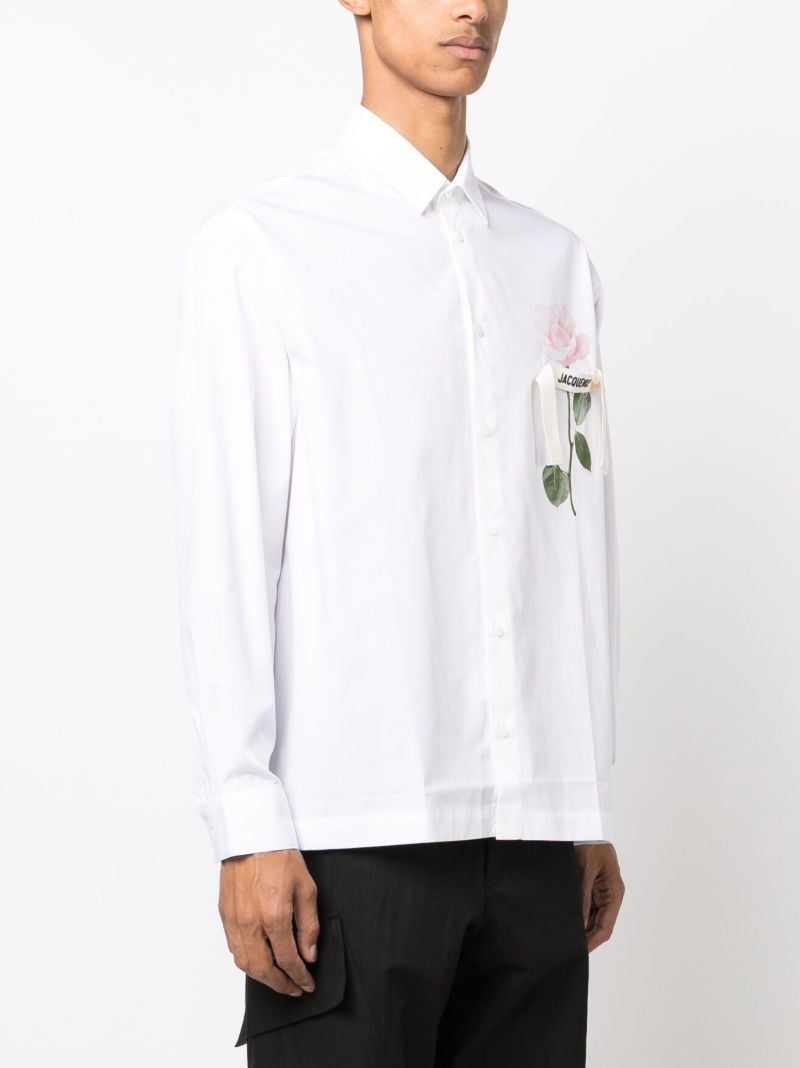 White La Chemise Baou Cotton Shirt