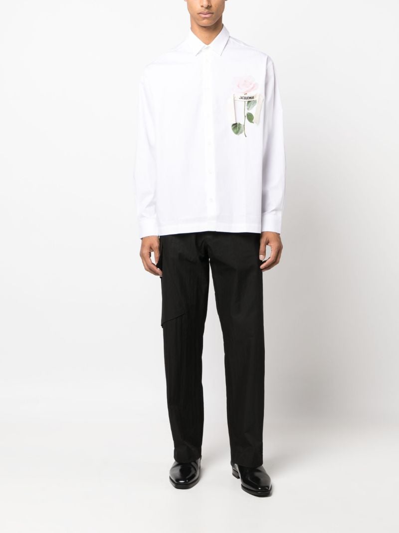 White La Chemise Baou Cotton Shirt