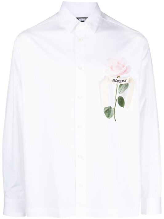 White La Chemise Baou Cotton Shirt