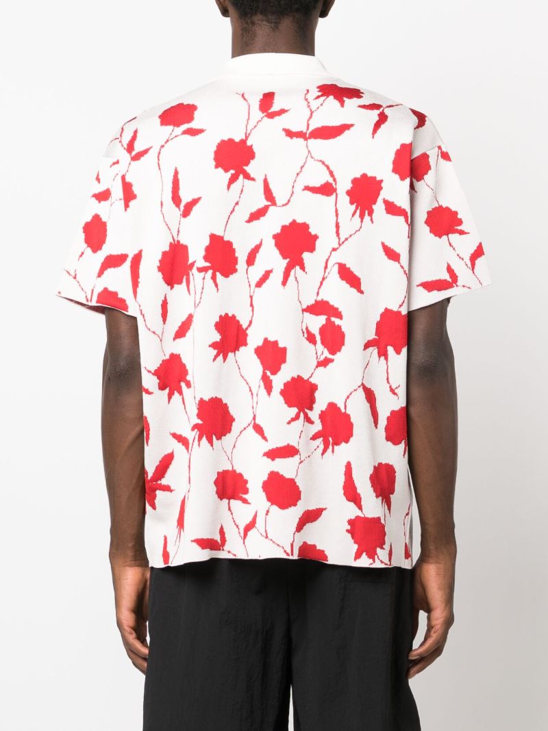 White La Chemise Maille Shirt