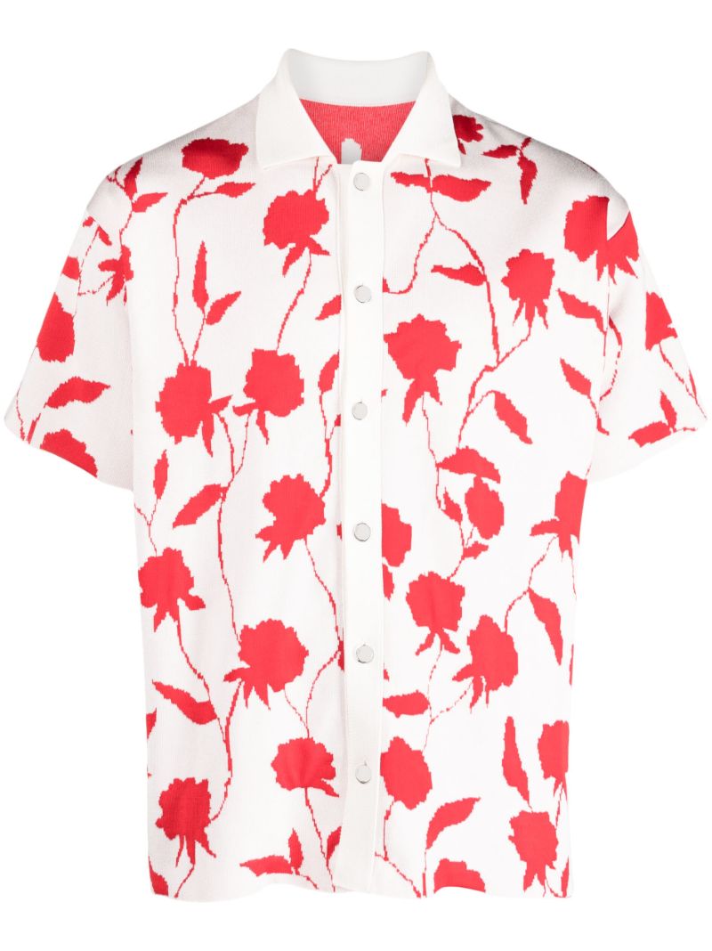 White La Chemise Maille Shirt