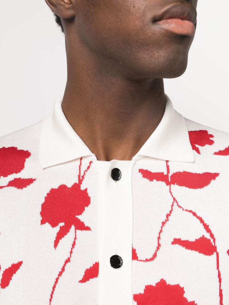 White La Chemise Maille Shirt