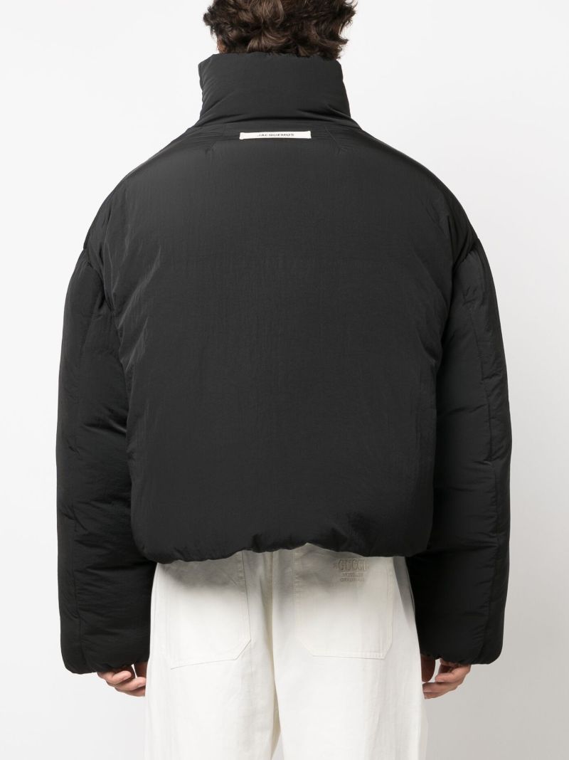 Black La Doudoune Cocon Puffer Jacket