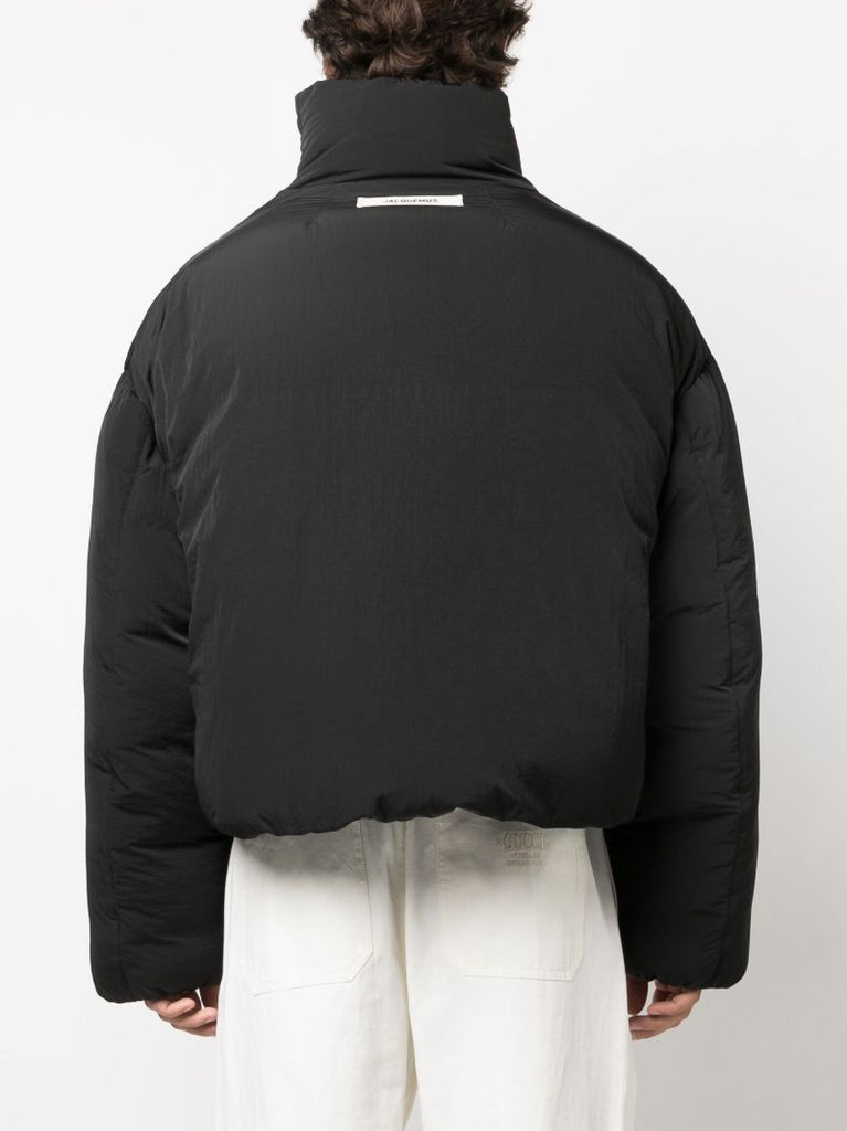 Black La Doudoune Cocon Puffer Jacket