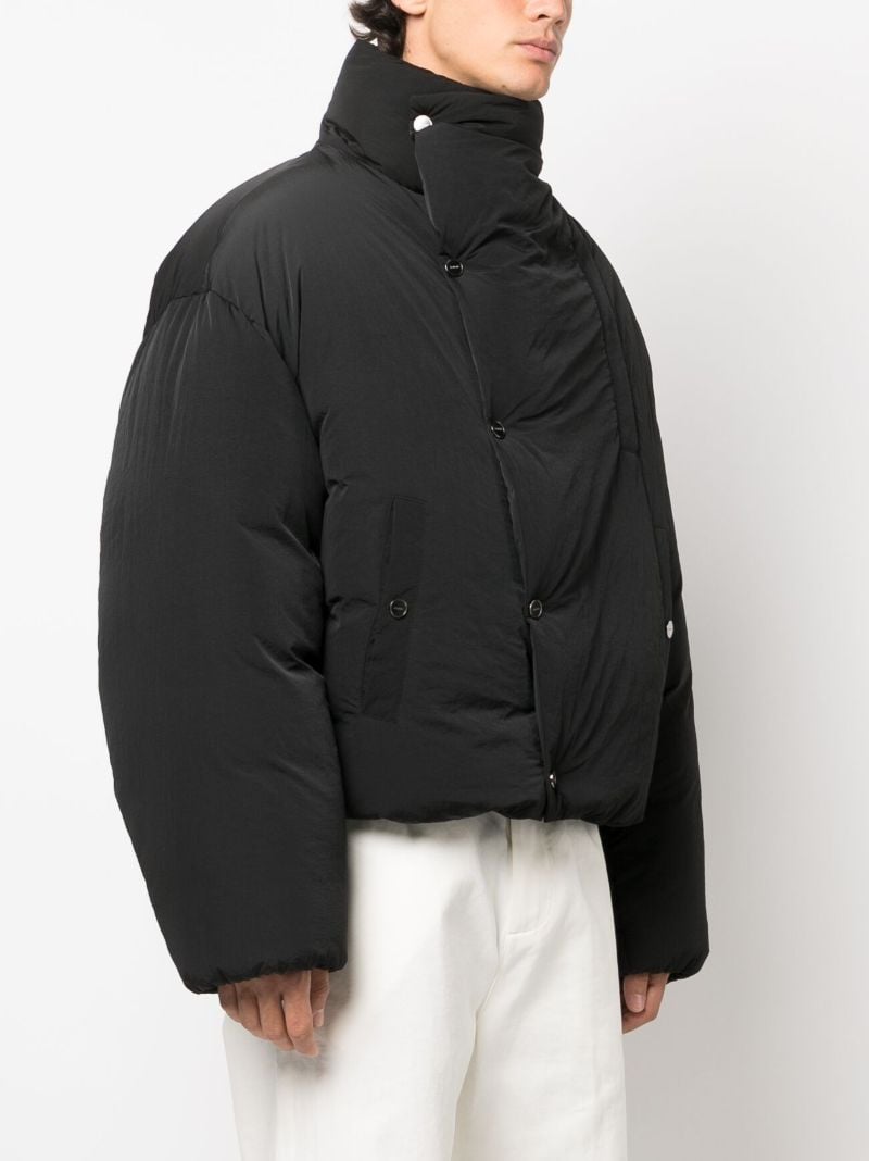 Black La Doudoune Cocon Puffer Jacket