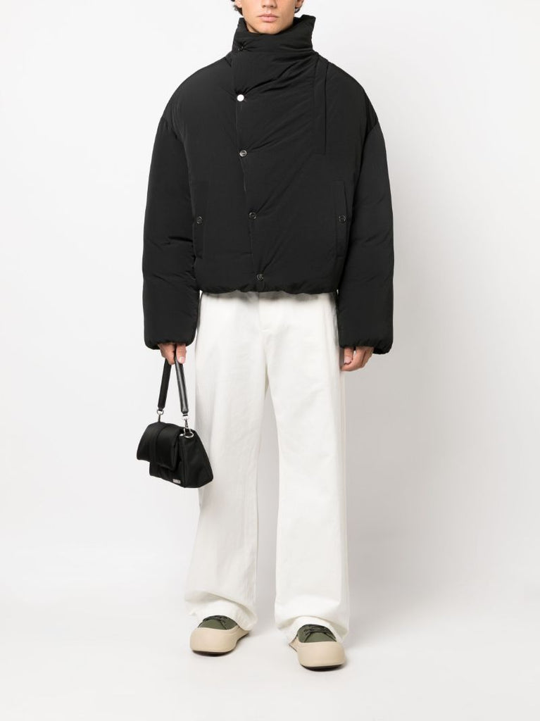 Black La Doudoune Cocon Puffer Jacket