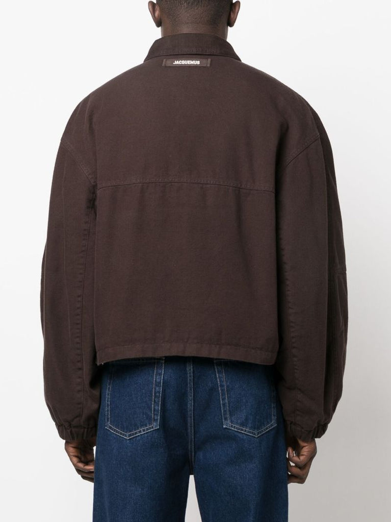 Brown Le Blouson Trivela Bomber Jacket