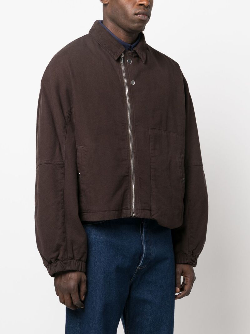 Brown Le Blouson Trivela Bomber Jacket