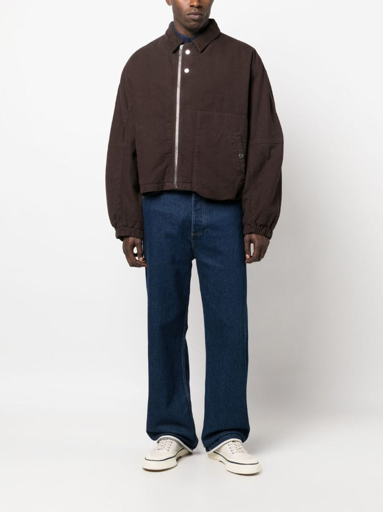 Brown Le Blouson Trivela Bomber Jacket