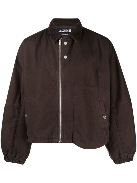 Brown Le Blouson Trivela Bomber Jacket