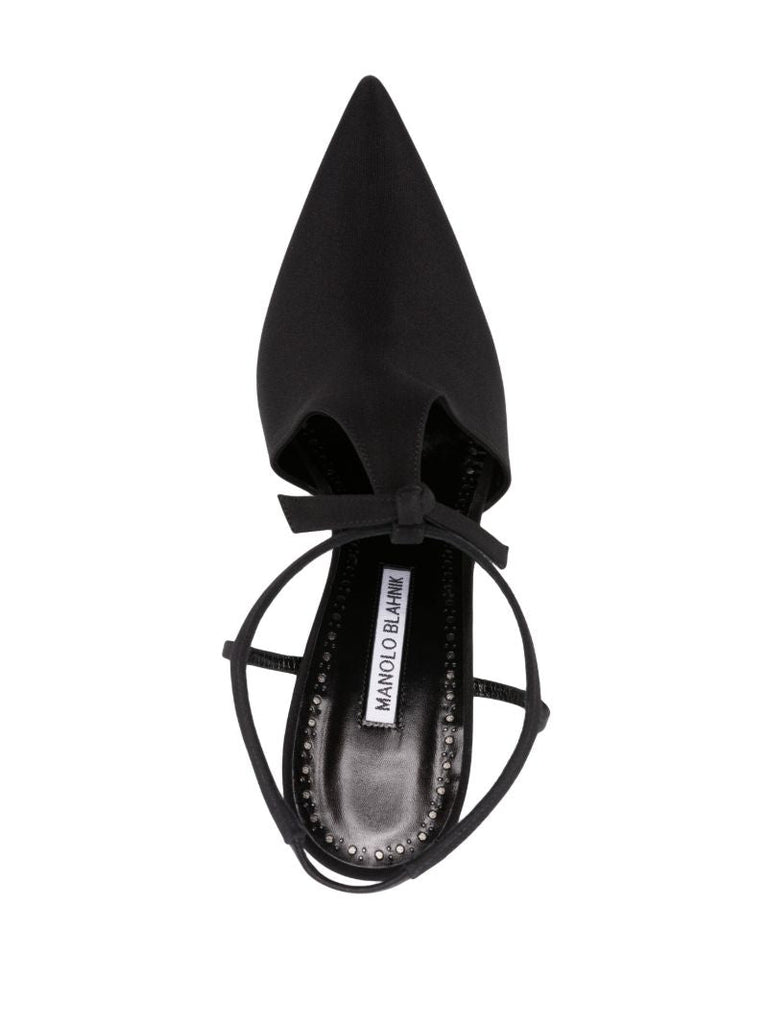 Black Horna 105 Silk Pumps