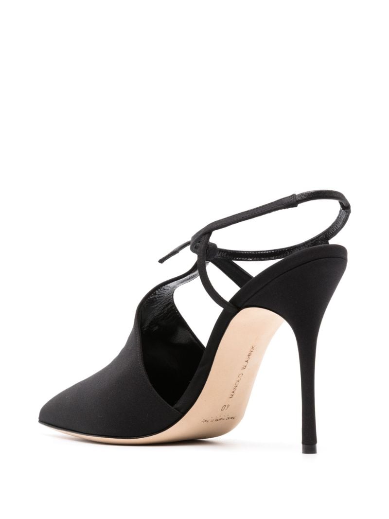 Black Horna 105 Silk Pumps