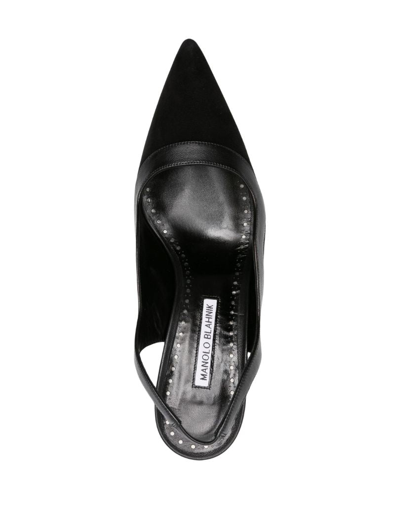 Black Gogalo 50 Slingback Pumps