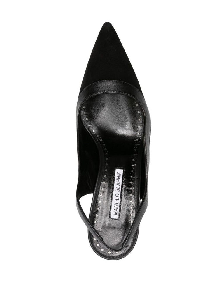 Black Gogalo 50 Slingback Pumps