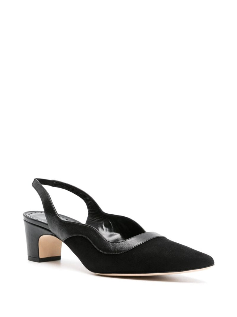 Black Gogalo 50 Slingback Pumps