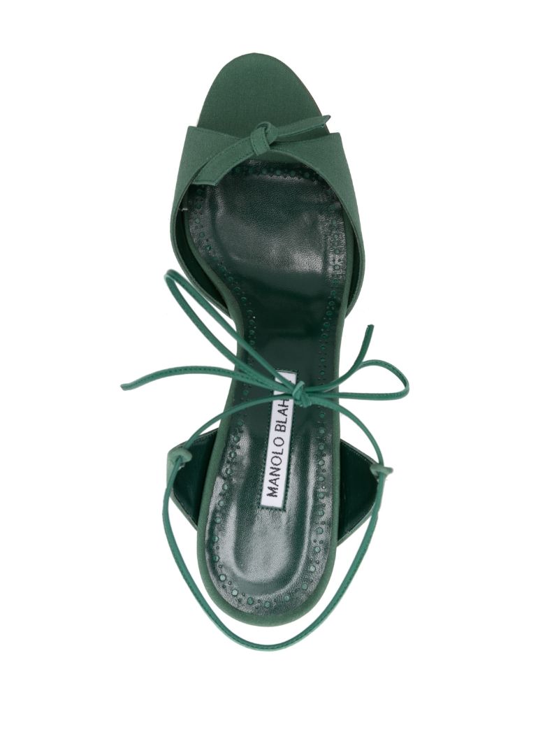 Green Potasia 70 Crepe Sandals