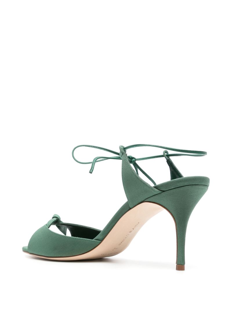Green Potasia 70 Crepe Sandals