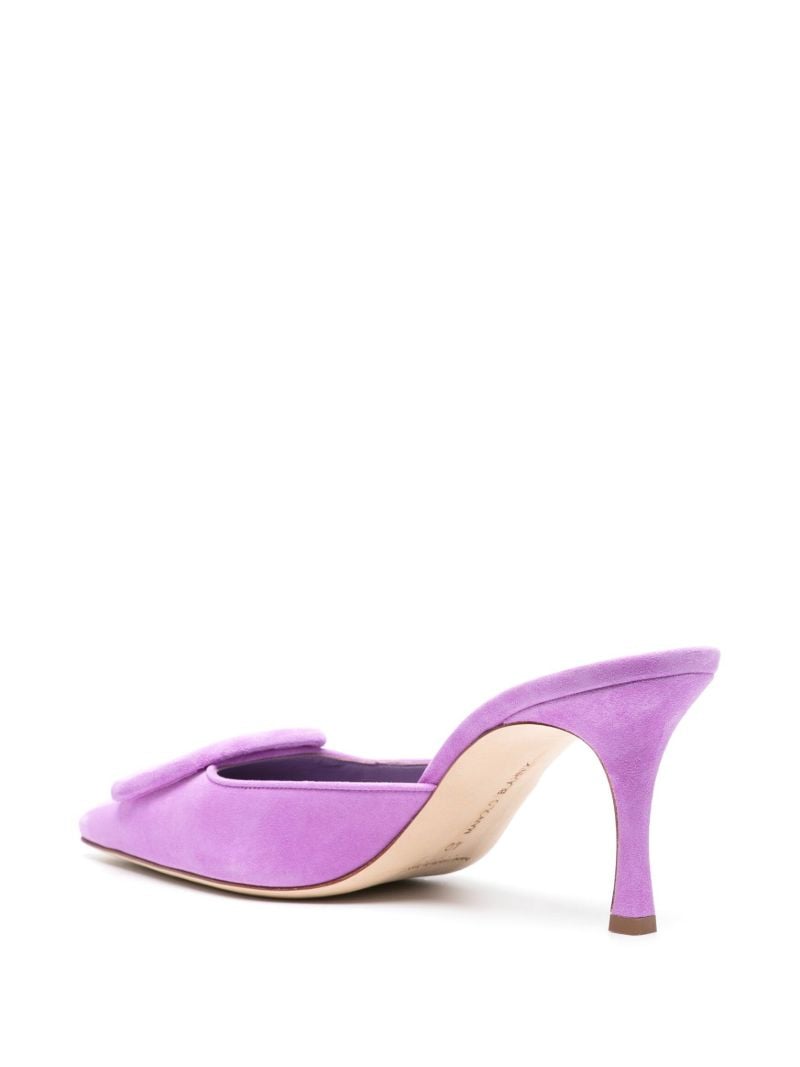 Purple Maysale 70 Suede Mules