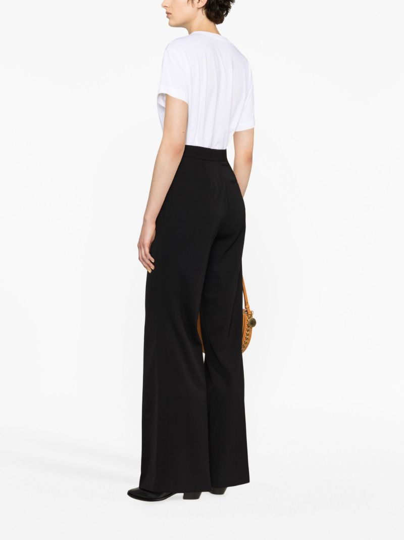 Black Stella Iconics Flared Tailored Trousers