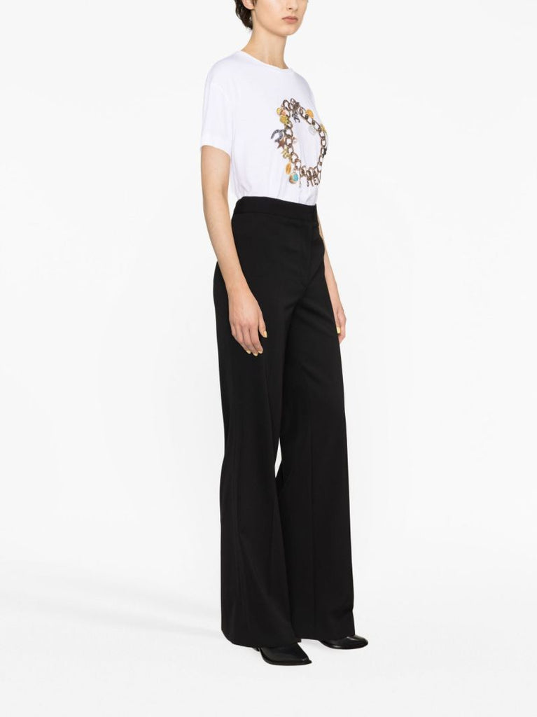 Black Stella Iconics Flared Tailored Trousers