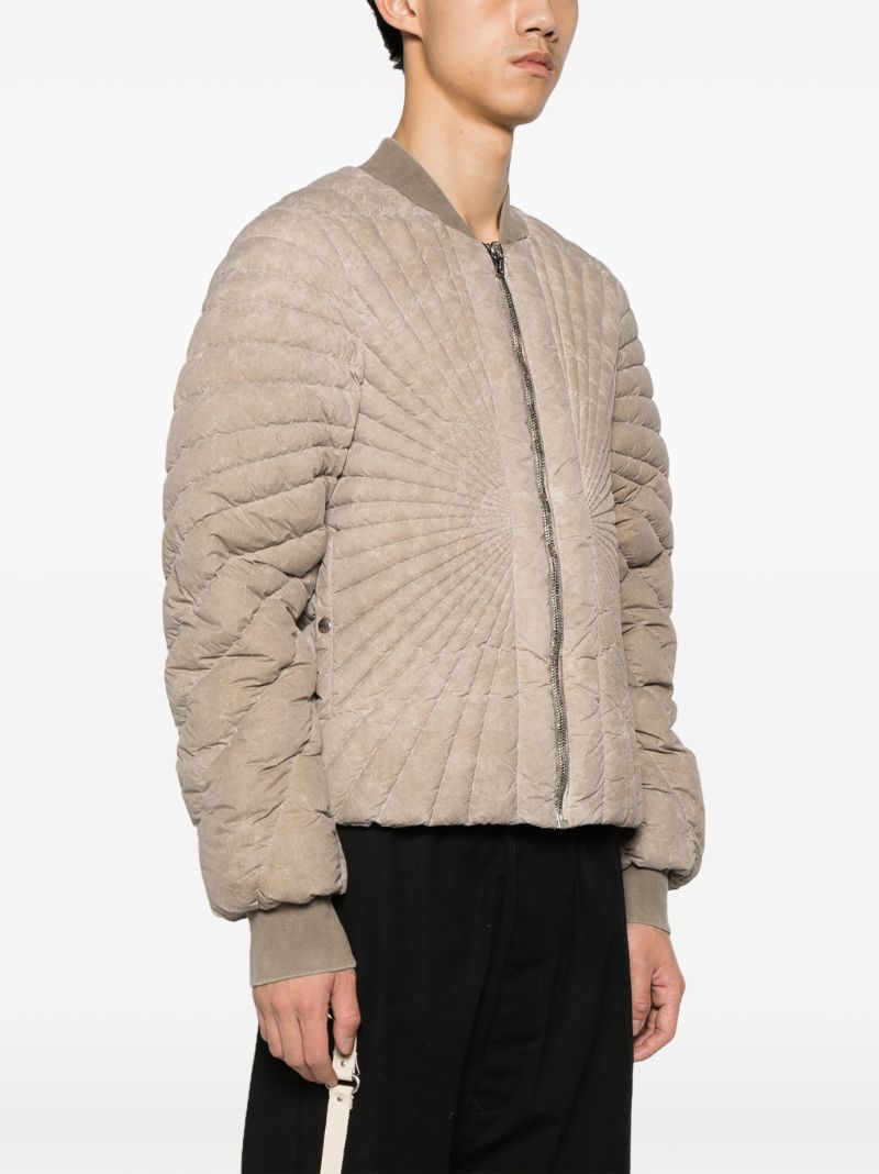 Neutral Radiance Quilted Jacket