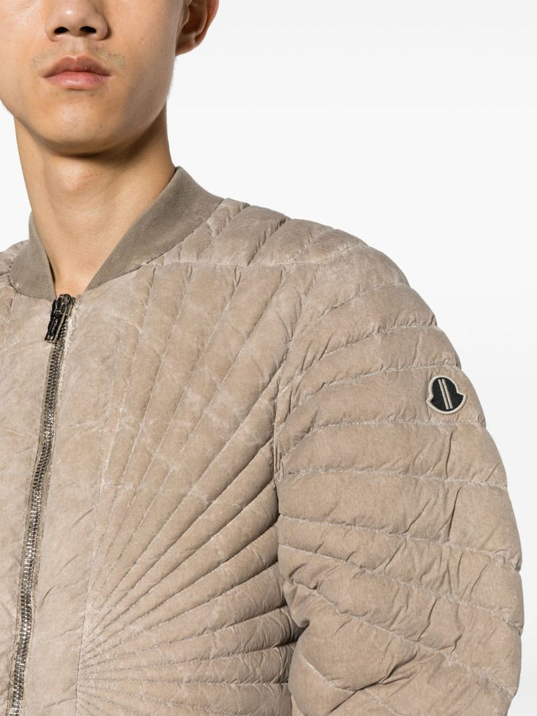 Neutral Radiance Quilted Jacket