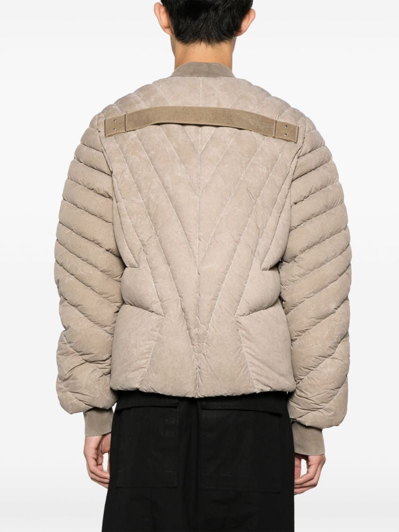 Neutral Radiance Quilted Jacket