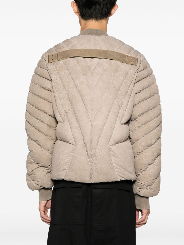 Neutral Radiance Quilted Jacket