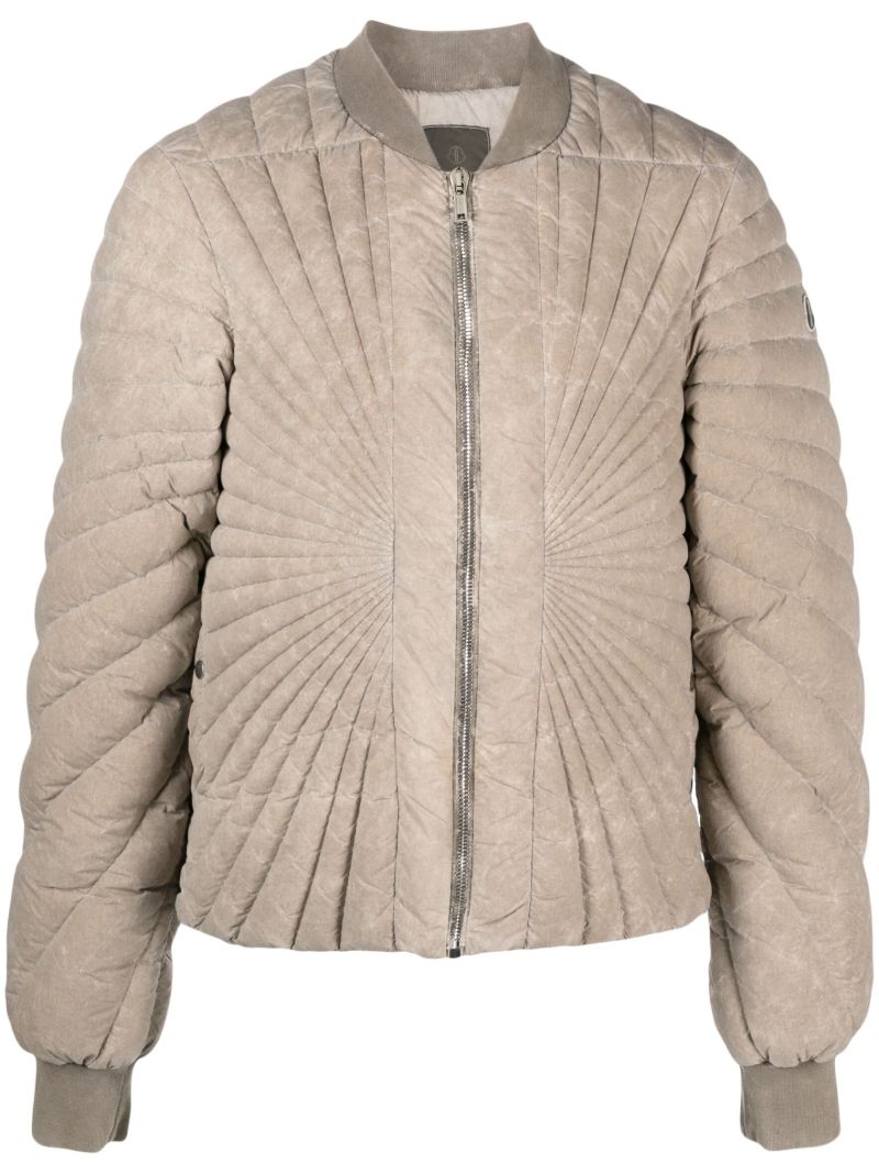 Neutral Radiance Quilted Jacket