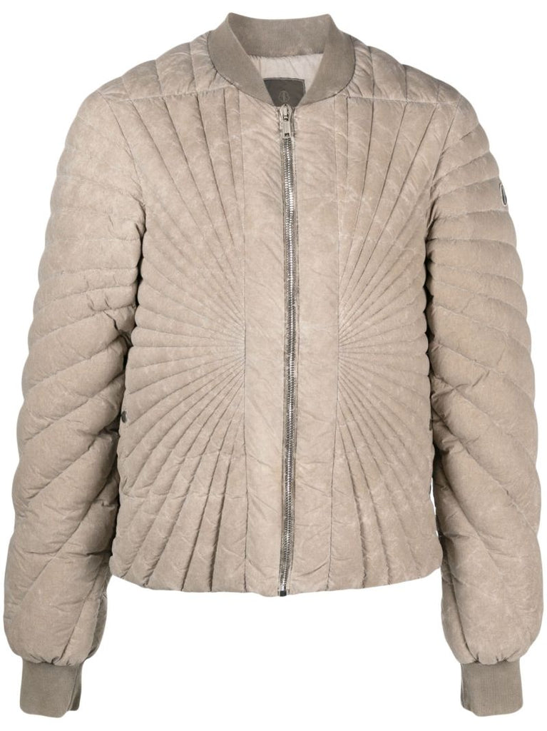Neutral Radiance Quilted Jacket