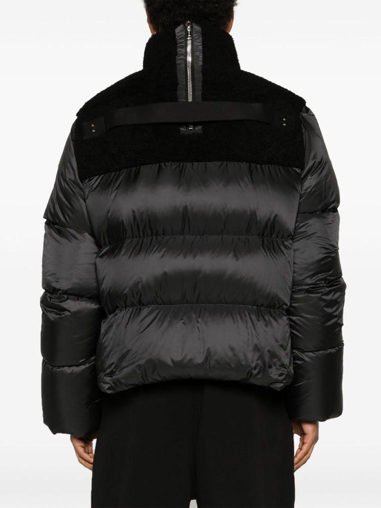 Black Cyclopic Puffer Jacket