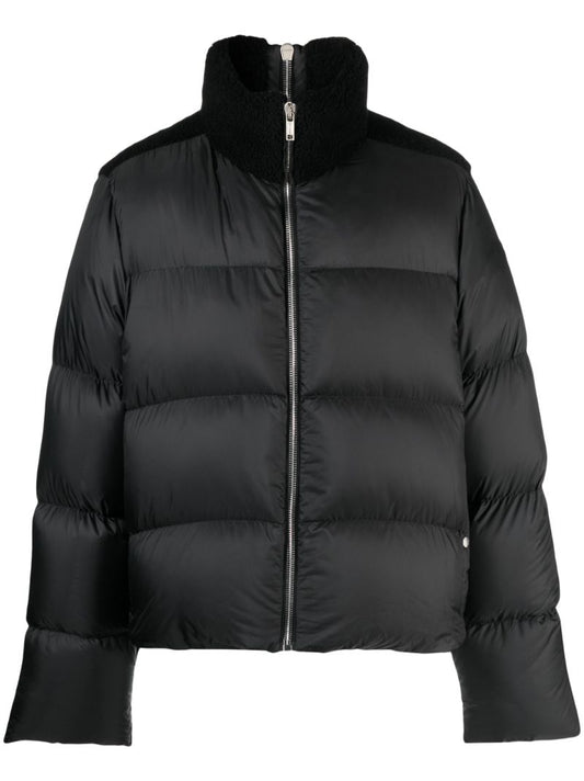 Black Cyclopic Puffer Jacket