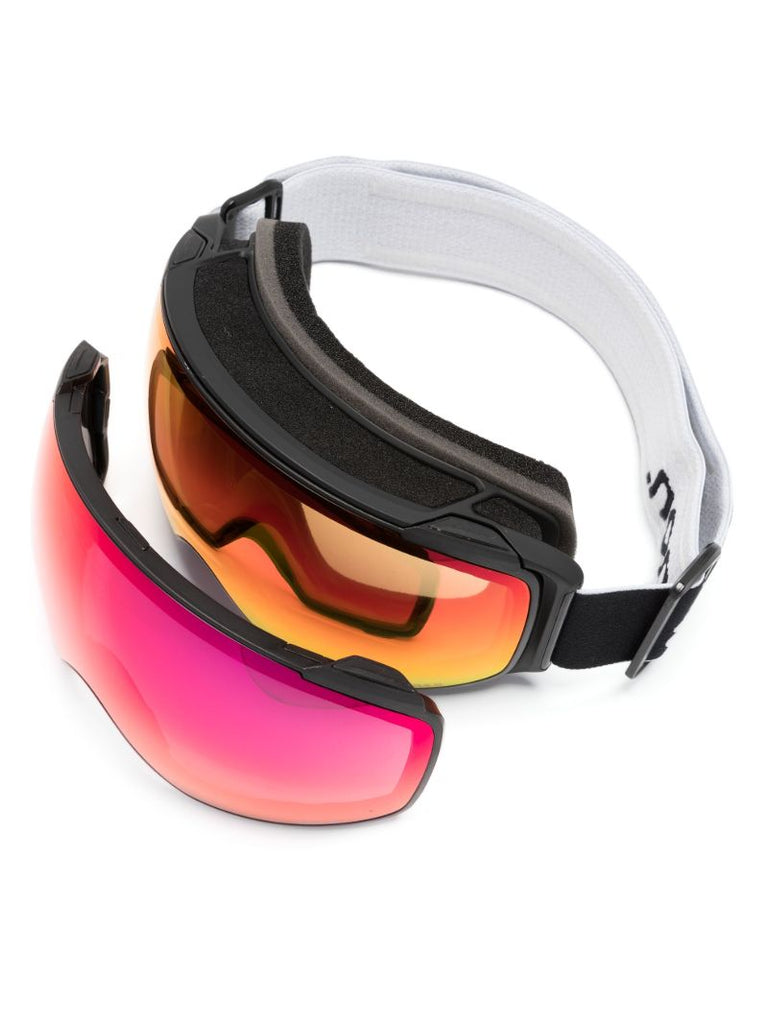 Black M4s Mirrored Ski Goggles
