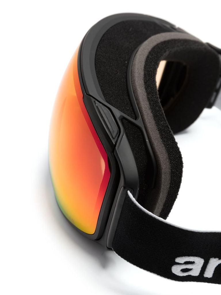 Black M4s Mirrored Ski Goggles