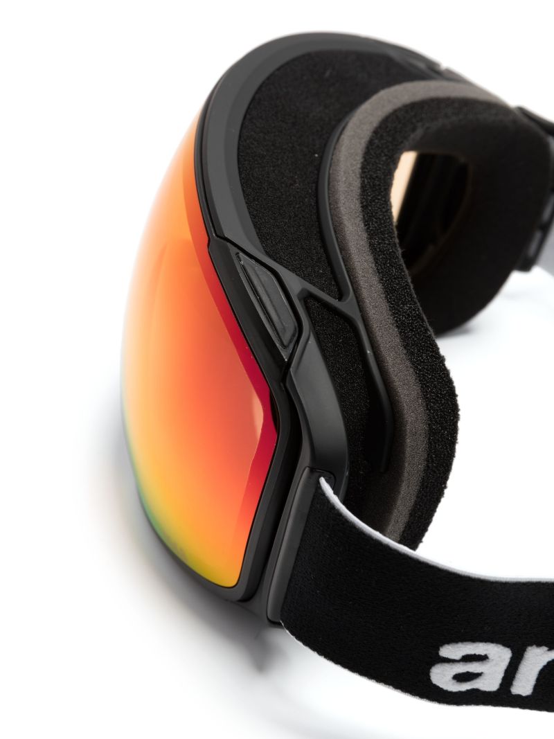 Black M4s Mirrored Ski Goggles