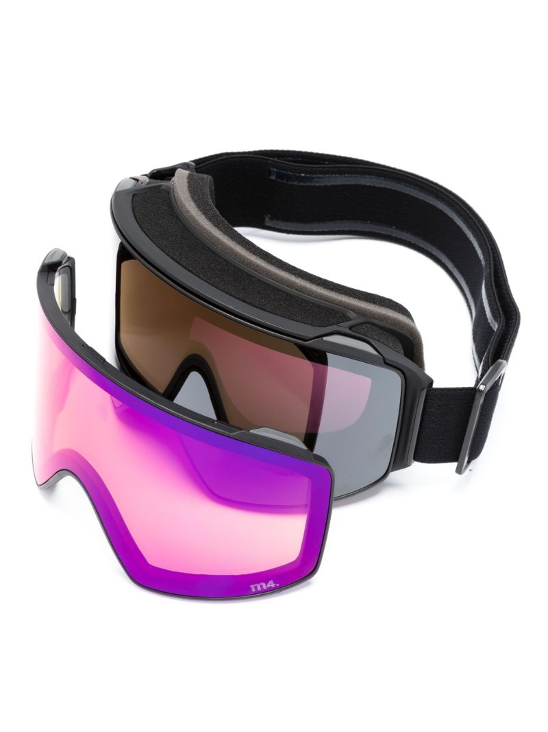 Black M4 Ski Goggles