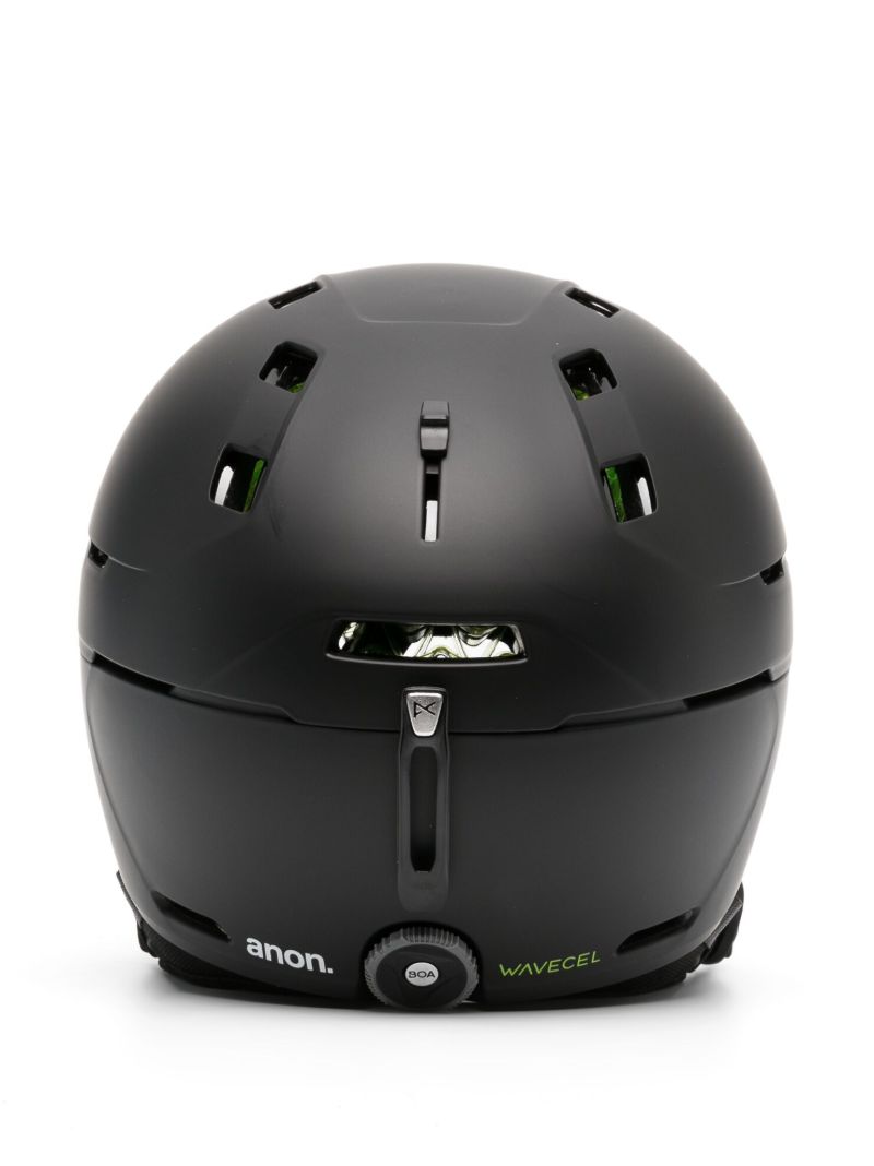 Black Merak Wavecel Snowboard Helmet