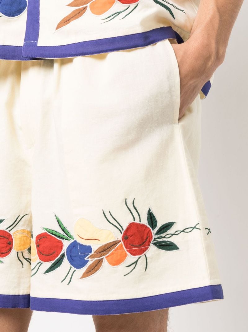 Neutral Fruit Bunch Shorts
