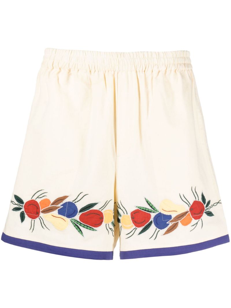 Neutral Fruit Bunch Shorts