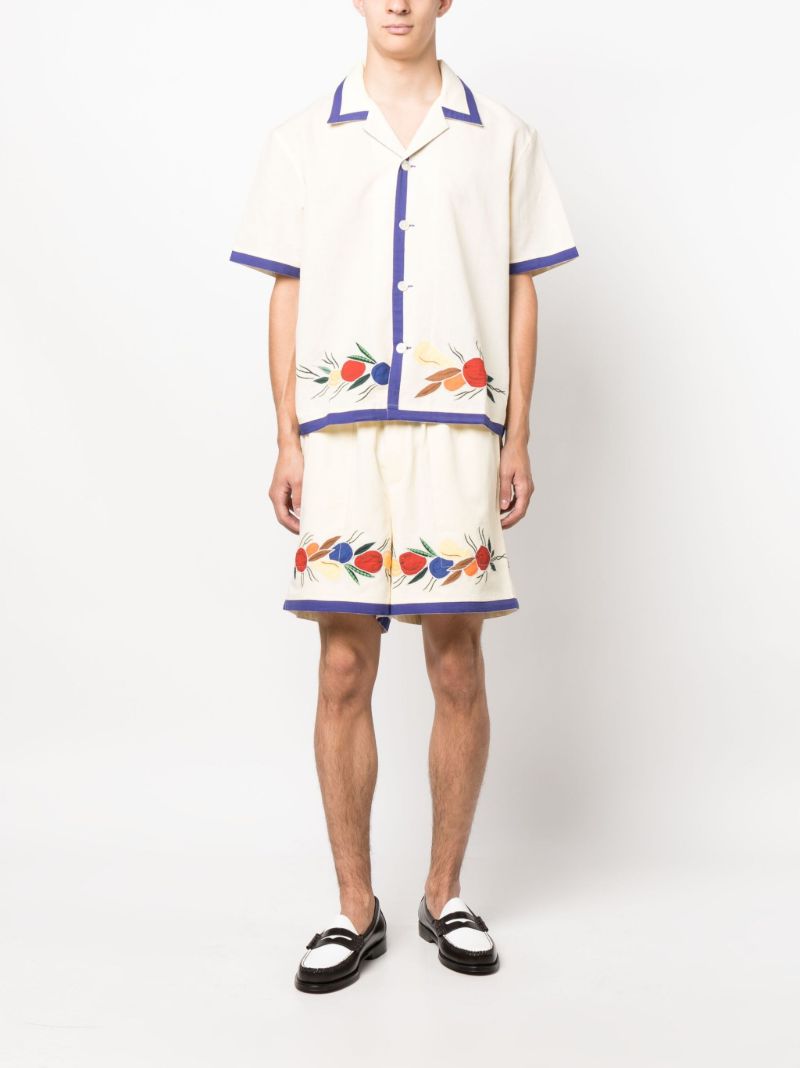 Neutral Fruit Bunch Shorts