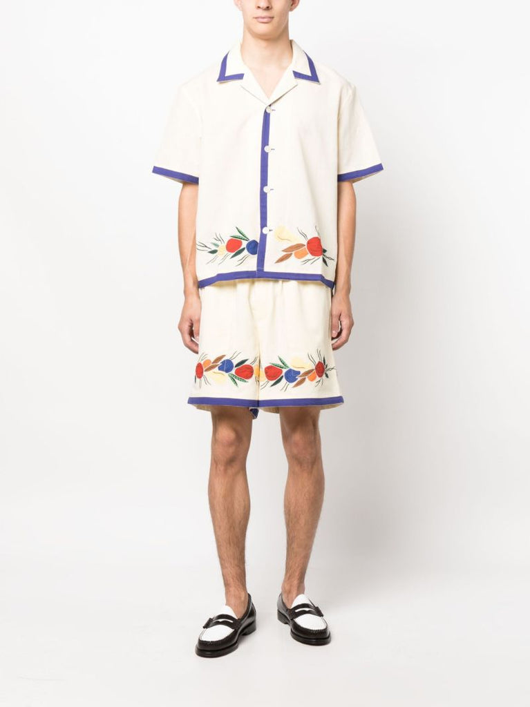 Neutral Fruit Bunch Shorts