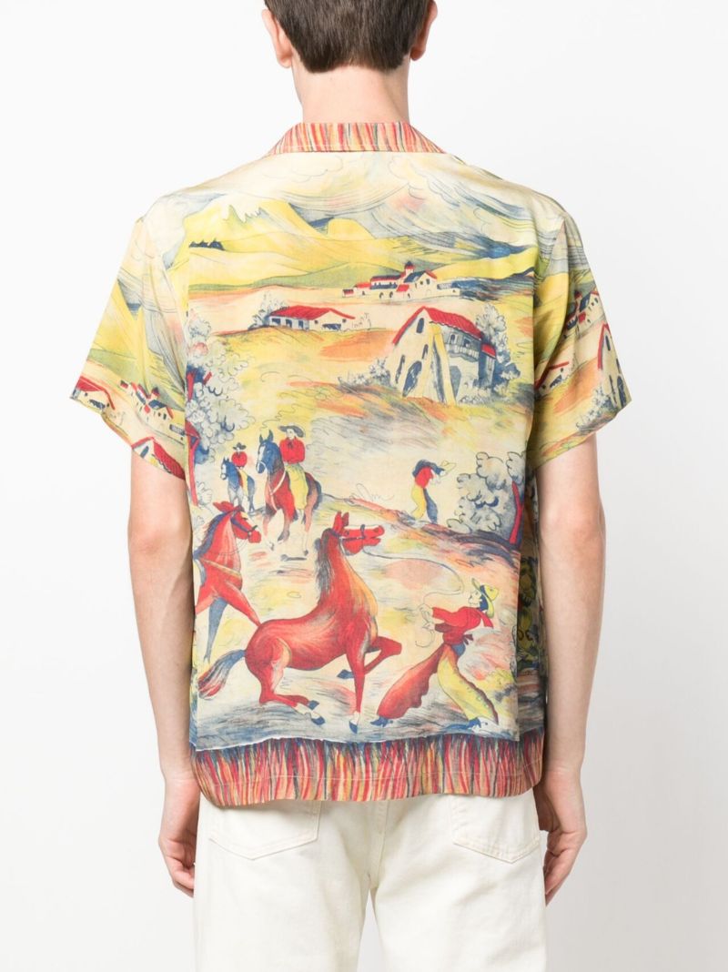 Multicolour Pampa Pony Silk Shirt
