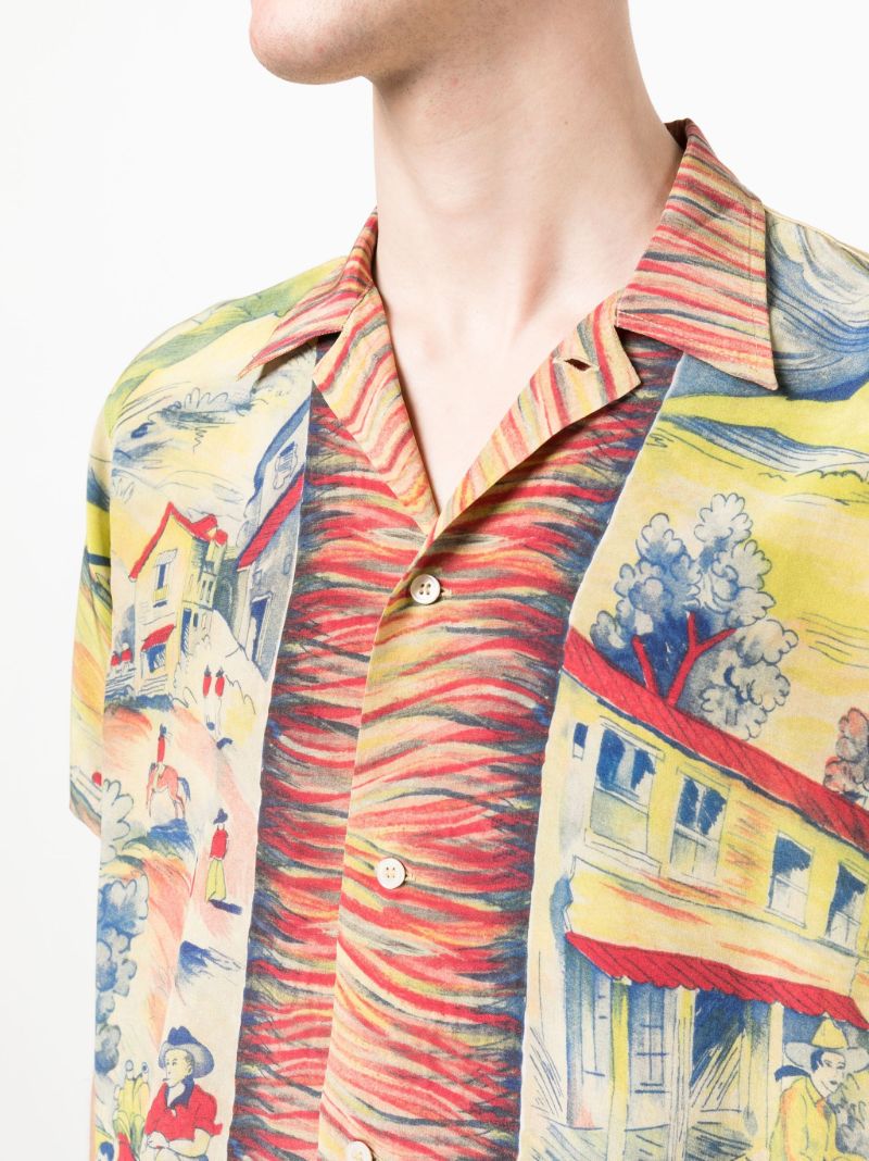Multicolour Pampa Pony Silk Shirt