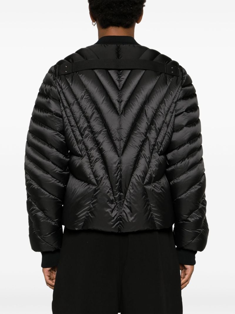 Black Radiance Quilted Jacket