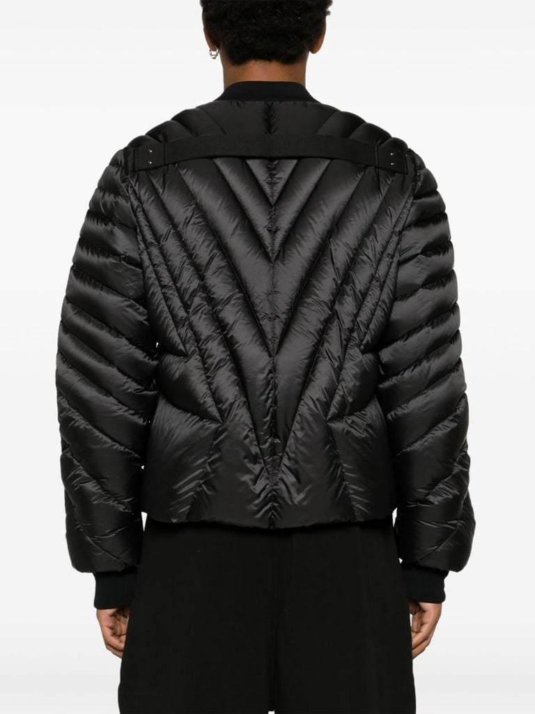 Black Radiance Quilted Jacket