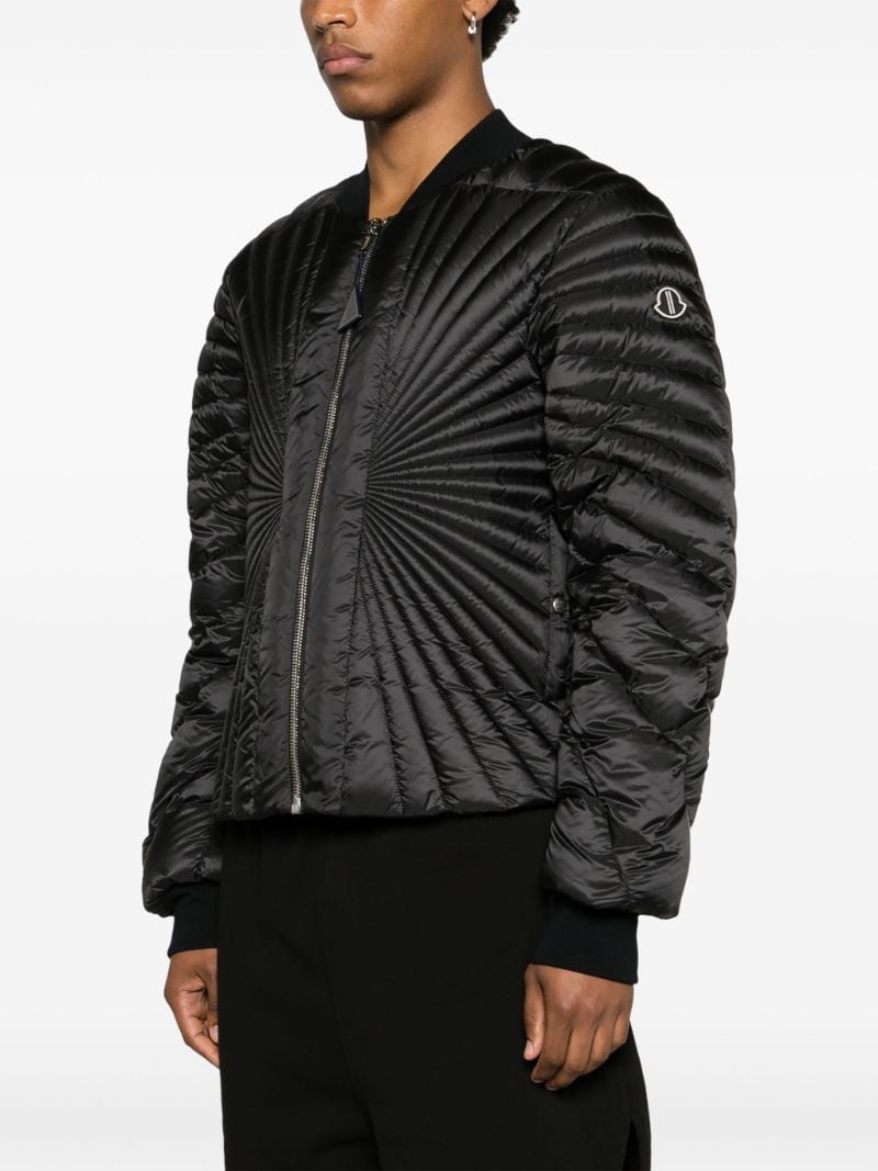 Black Radiance Quilted Jacket