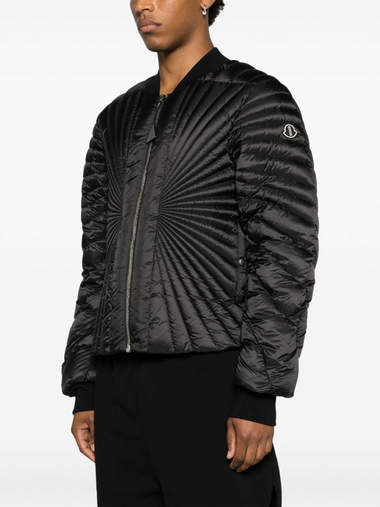 Black Radiance Quilted Jacket